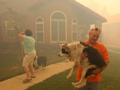 Жителей Калифорнии оставили без предупреждения о пожаре