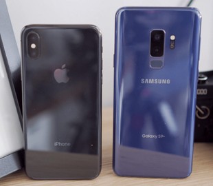Камеры Samsung Galaxy S9+ и Apple iPhone X сравнили и пришли к неожиданному выводу