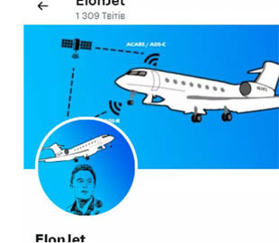 Користувач Twitter, що стежить за літаком Ілона Маска, висунув умови