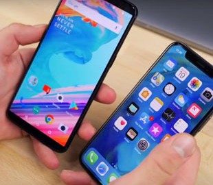 OnePlus 5T сравнили с iPhone X