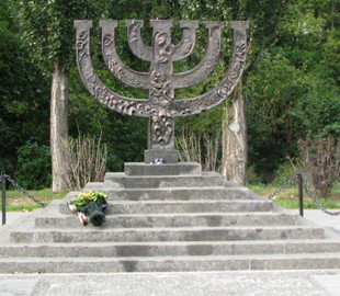 Посол Израиля почтил память жертв Холокоста в Бабьем Яру в прямом эфире