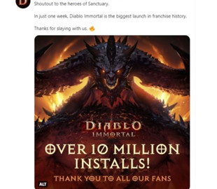 Diablo Immortal показала лучший старт в истории серии