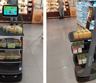 У магазинах «АТБ» з'явилися перші в Україні роботи-помічники