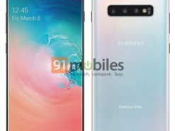 Официальные изображения смартфона Samsung Galaxy S10+ появились в сети