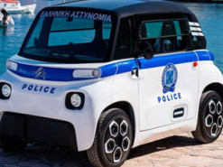 Электрический Citroen Ami заступил на службу в полицию