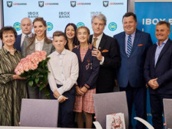 Віктор Ющенко виступив на відкритті інтерактивної аудиторії в КНУ Шевченка