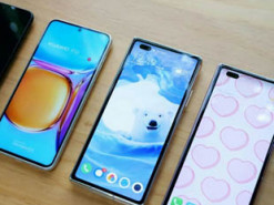 Huawei P50 сравнили с Huawei Mate X2 на живых фото