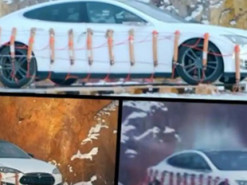 Разочарованный владелец Tesla Model S взорвал ее на камеру