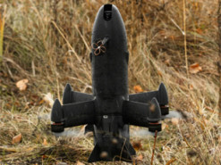 Українська компанія SkyFall продемонструвала свої дрони-перехоплювачі на авіашоу в Дубаї