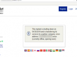 Подпольная торговая площадка Dream Market закроется 30 апреля