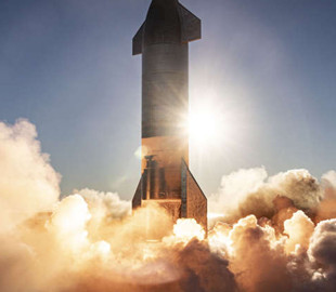 Илон Маск показал построенный прототип новой космической ракеты (Фото)