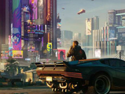 На электромобиле Tesla запустили Cyberpunk 2077