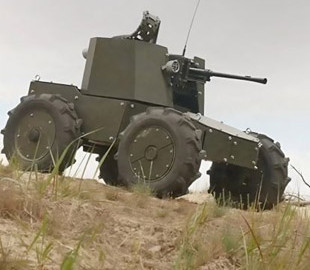 Українські майстри створили нового робота “Лють” для штурмів