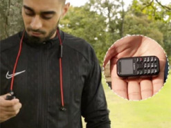 Выпущен самый маленький телефон в мире