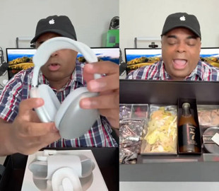 Apple почала розсилати подарункові коробки зі снеками та AirPods Max