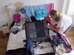 Блогер ловко упаковала в один чемодан 200 вещей для недельного отдыха семьи из четырех человек