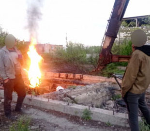 В Днепре патрульные задержали мужчин, воровавших телефонные кабели