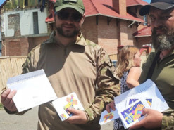 У Гостомелі погасили нову марку "Укрпошти", присвячену "Мрії"