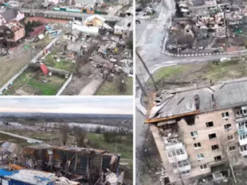 Село Горенка под Киевом уничтожено почти на 80%: появились спутниковые фото