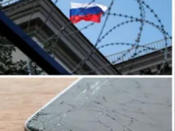 Ксения Мишина потролила россиян побитым iPhone