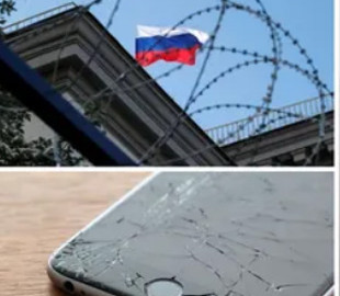 Ксения Мишина потролила россиян побитым iPhone