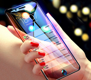 Apple придумала стеклянный iPhone с полностью сенсорным корпусом