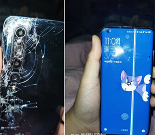 Xiaomi Mi 10 попал под автобус и остался в рабочем состоянии