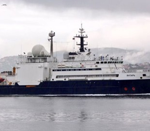 Почему российский шпионский корабль "Янтарь" тревожит Запад