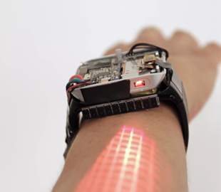 Ученые создали смарт-часы, превращающие руку в сенсорный экран