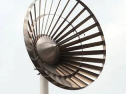 Тиха вітряна турбіна для будинку перевершує сонячні панелі: до 32 000 кВт*год енергії на рік