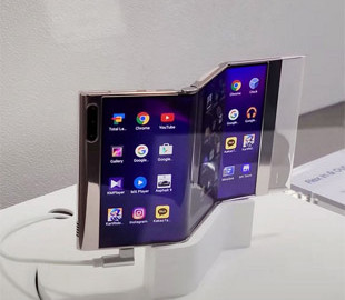 Samsung показала складной дисплей нового поколения