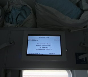"Укрзализныця" показала новые вагоны: с видеослежением, USB и мониторами