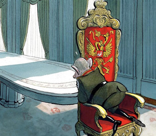 Порося, яке сховалося за царським троном: карикатура про Путіна у The Times
