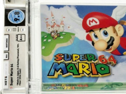 Старый картридж с видеоигрой Super Mario был продан за рекордные 1,56 миллиона долларов
