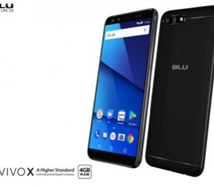 Анонсирован 6-дюймовый смартфон Blu Vivo X с четырьмя камерами