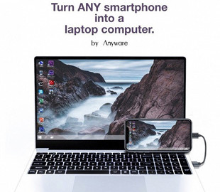 PhoneBook превращает ваш Android-смартфон или iPhone в ноутбук с сенсорным экраном