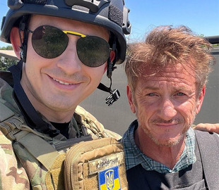 «Хоче бути залученим до воєнних дій». Коля Серга розповів, що Шон Пенн хоче піти воювати проти російських окупантів