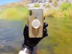 iPhone X пролежал на дне реки 2 недели и выжил