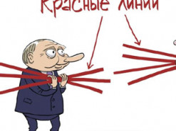 Запаслись "красными линиями": появились меткие карикатуры на переговоры Байдена и Путина
