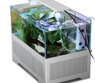 Китайська компанія презентувала комп’ютерний корпус з вбудованим акваріумом