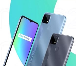 Realme C25 представлен официально