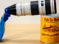 Энтузиаст приспособил длиннофокусный объектив к Nintendo GameBoy