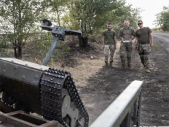 Стали відомі технічні характеристики українського наземного роботизованого комплексу Вепр