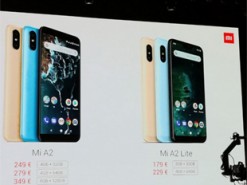 Смартфоны Xiaomi Mi A2 и Mi A2 Lite представлены официально