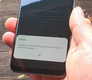 Samsung последним обновлением сломала сканер отпечатков пальцев в смартфоне Galaxy A50
