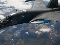 Не долетів: у Криму рухнув російський військовий літак