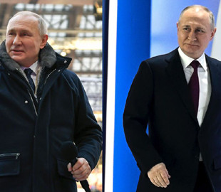 "Що з обличчям": у Мережі підозрюють, що до Маріуполя приїздив двійник Путіна