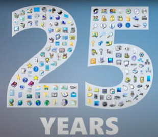 Microsoft показала, как изменился дизайн Windows за 25 лет