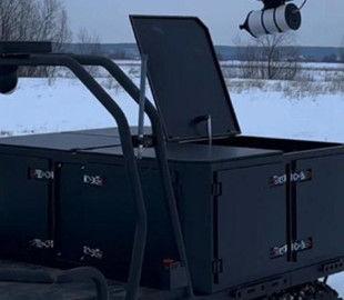 Український наземний робот може запускати FPV-дрони біля лінії фронту: BI дізнався деталі