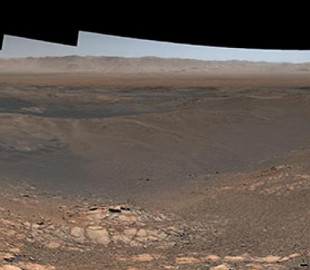Марсоход Curiosity сделал панораму Марса в сверхвысоком разрешении